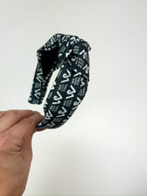 Load image into Gallery viewer, WGT Knotted Headband | Black {PRE-ORDER}