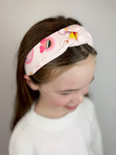 Load image into Gallery viewer, Knotted Headband | Heart Eyes