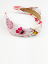 Load image into Gallery viewer, Knotted Headband | Heart Eyes
