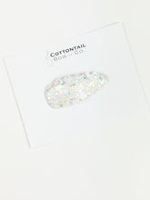 Load image into Gallery viewer, XL Snap Clip | Winter Wonderland Glitter