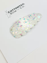 Load image into Gallery viewer, XL Snap Clip | Winter Wonderland Glitter