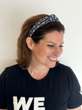Load image into Gallery viewer, WGT Knotted Headband | Black {PRE-ORDER}