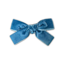 Load image into Gallery viewer, Maeve | Dusty Blue Velvet | Standard | Right Clip