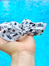 Load image into Gallery viewer, Waterproof Bow Scrunchie | Cruel Summer
