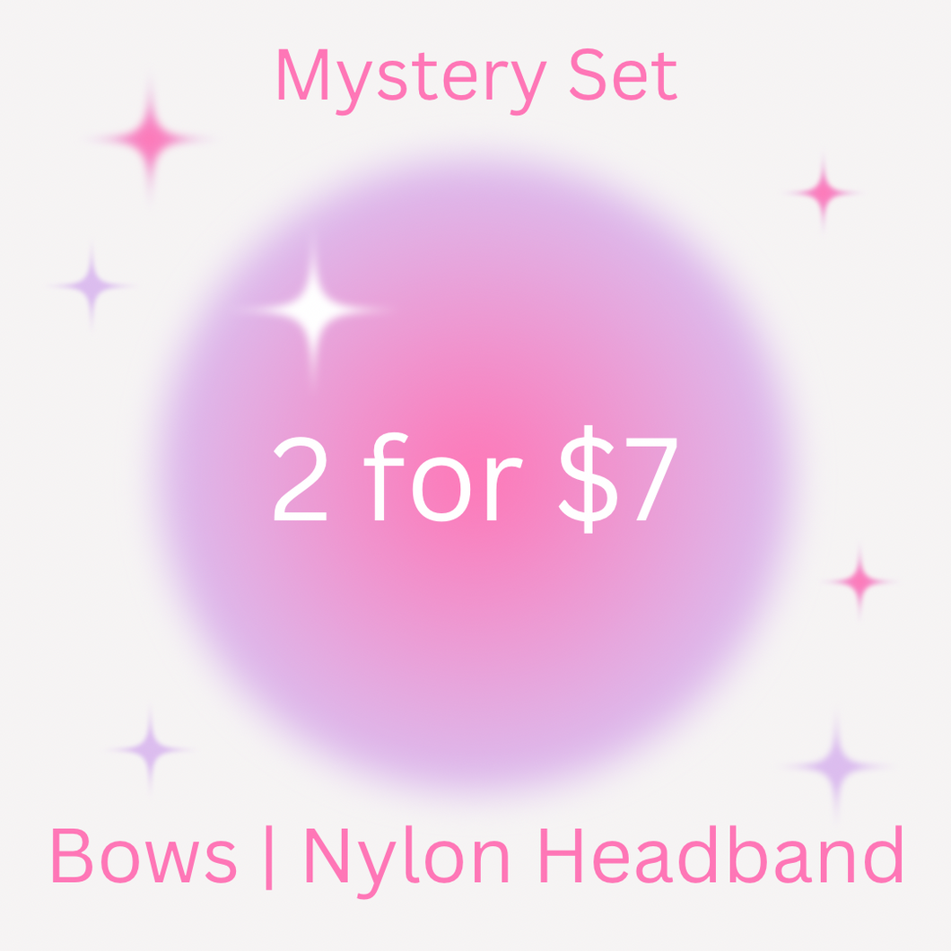 Mystery Bundle | Nylon Headbands | Set of 2