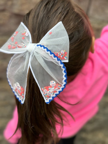 Maeve | Rockin' in the USA | Party Bow | Left Clip