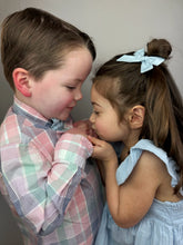 Load image into Gallery viewer, Ella | Sky | Pigtail Set {PRE-ORDER}
