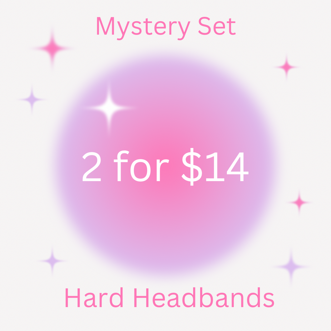 Mystery Bundle | Hard Headbands | Set of 2