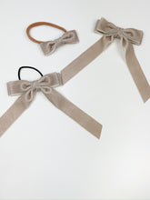 Load image into Gallery viewer, Mini Knot | Taupe | Nylon Headband
