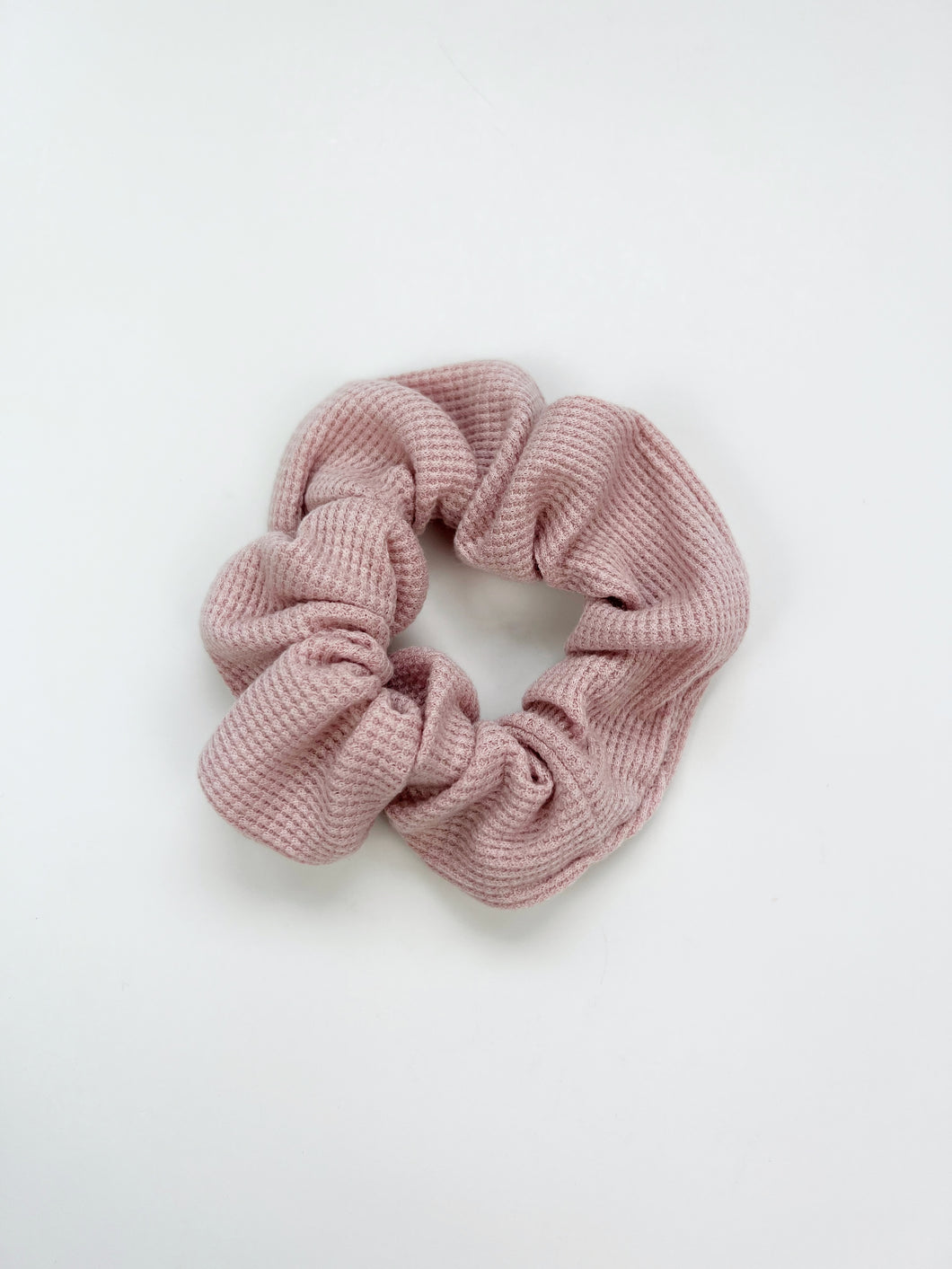 Scrunchie | Pink Waffle