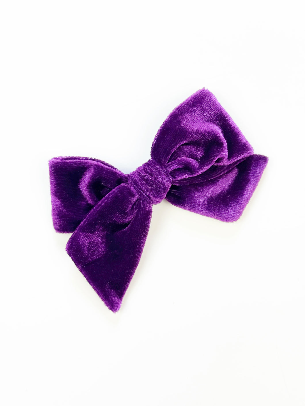 Maeve | Purple Velvet | Standard | Left Clip