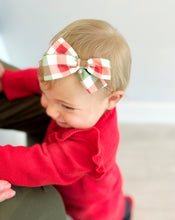 Load image into Gallery viewer, Maeve | Jolly Plaid | Standard | Headband {PRE-ORDER}
