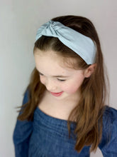 Load image into Gallery viewer, Knotted Headband | Sky {PRE-ORDER}
