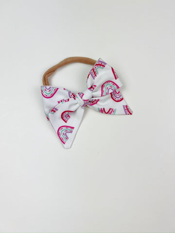 Maeve | Rainbow Hearts | Standard | Headband