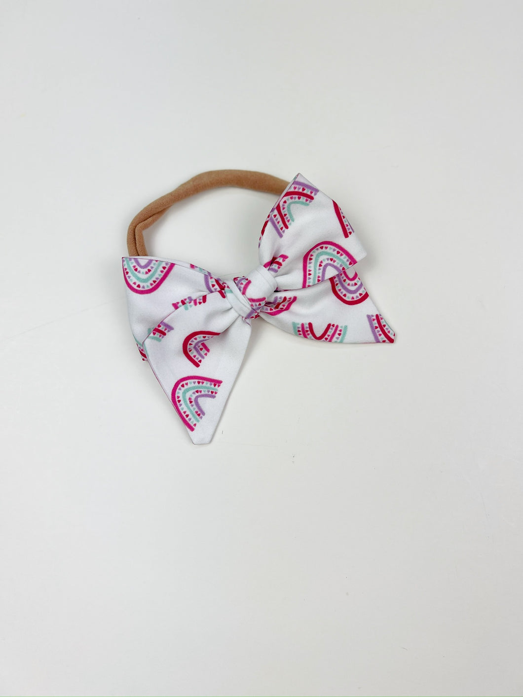 Maeve | Rainbow Hearts | Standard | Headband