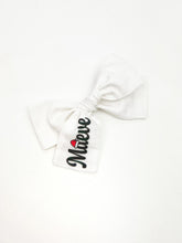 Load image into Gallery viewer, Personalized Santa Bow

