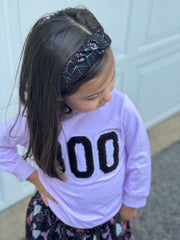 Knotted Headband | Rainbow Foil Spiderweb