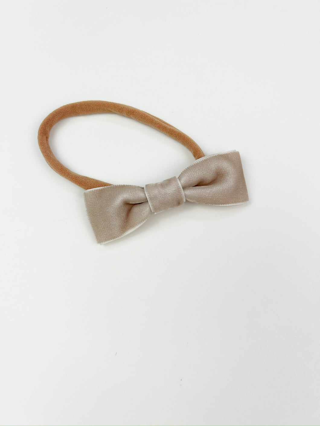 Mini Knot | Taupe | Nylon Headband