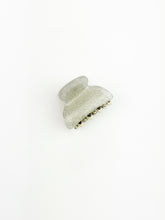 Load image into Gallery viewer, Mini Claw Clip | Silver Sparkle
