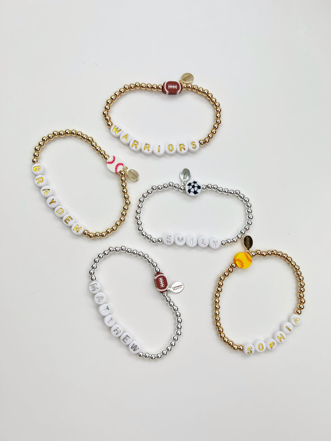 Individual Sports Team / Name Bracelet