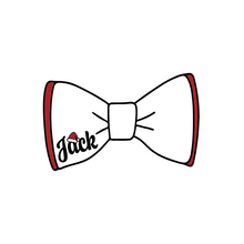 Load image into Gallery viewer, Personalized Santa Bow Tie
