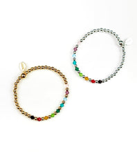 Load image into Gallery viewer, Rainbow Stone Bracelet
