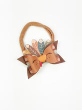 Load image into Gallery viewer, Turkey Feathers | Vegan Faux Leather
