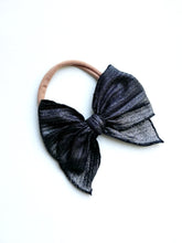 Load image into Gallery viewer, Maeve | Midnight Shimmer | Standard | Headband
