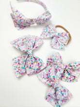 Load image into Gallery viewer, Maeve | Pastel Confetti | Oversized | Right Clip
