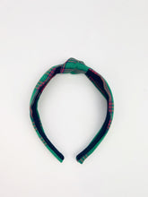 Load image into Gallery viewer, Knotted Headband | Christmas Plaid
