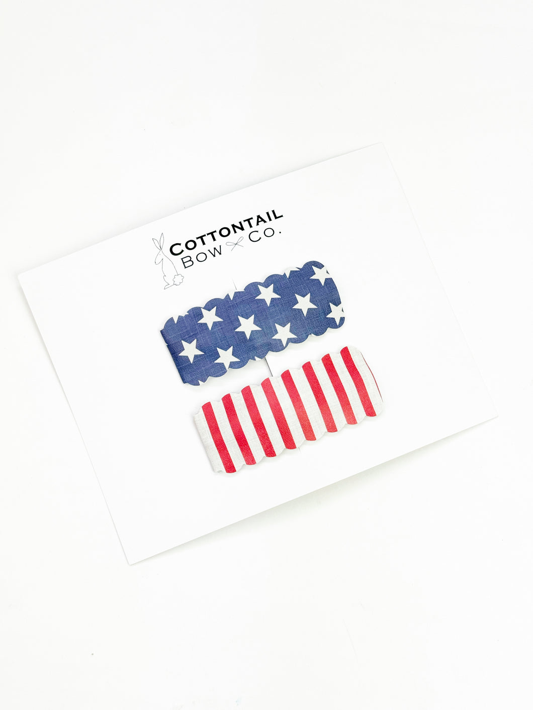 Snap Clip Set | Stars and Stripes
