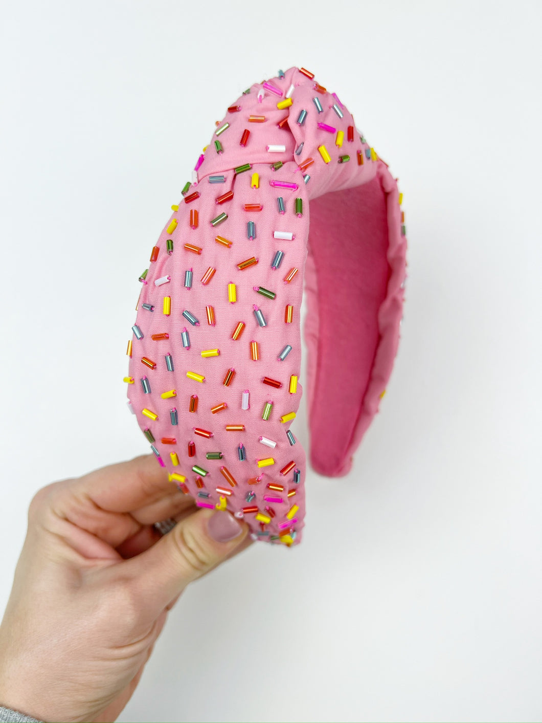 Knotted Headband | Sprinkles Cushioned | Oversized