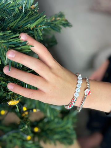 Santa Bracelet {MADE TO ORDER}