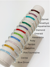Load image into Gallery viewer, Family Birthstone Beaded Bracelet
