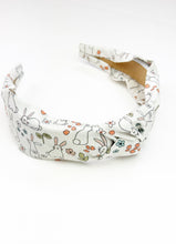 Load image into Gallery viewer, Knotted Headband | Garden Bunnies {PRE-ORDER}
