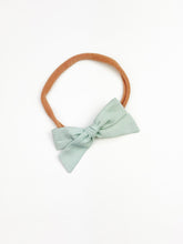 Load image into Gallery viewer, Ella | Sage | Mini | Headband {PRE-ORDER}
