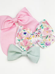 Maeve | Spring Bouquet (poly crepe de chine) | Oversized | Right Clip