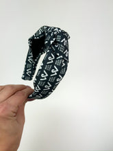 Load image into Gallery viewer, WGT Knotted Headband | Black {PRE-ORDER}
