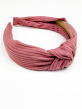Load image into Gallery viewer, Knotted Headband | Mauve
