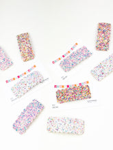 Load image into Gallery viewer, Single Sparkle Clip | Funfetti Birthday Clip
