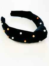 Load image into Gallery viewer, Knotted Headband | Halloween Velvet
