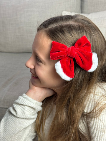 Maeve | Santa Baby | Oversized | Left Clip