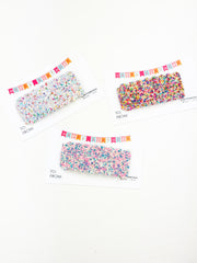 Single Sparkle Clip | Cotton Candy Birthday Clip