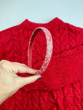 Load image into Gallery viewer, Glitter Headband | Red
