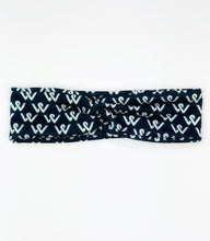 Load image into Gallery viewer, Logo Twist Wrap | Black | One Size {PRE-ORDER}
