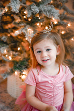 Load image into Gallery viewer, Gold Reindeer Antler Headband
