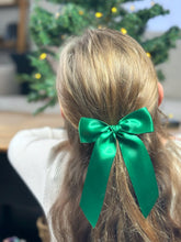 Load image into Gallery viewer, Maeve | Green Satin | Long Tail {PRE-ORDER}
