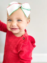 Load image into Gallery viewer, Maeve | Holiday Ribbon Bow | Oversized | Headband
