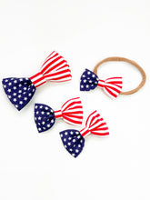 Load image into Gallery viewer, Pigtail Set | American Flag

