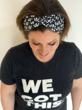 Load image into Gallery viewer, Logo Twist Wrap | Black | One Size {PRE-ORDER}
